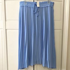 Banana Republic Pleated Midi Skirt